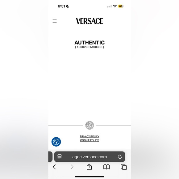 Authentic Versace Pink and White Jacket with Multicolor Accents - Picture 10 of 10